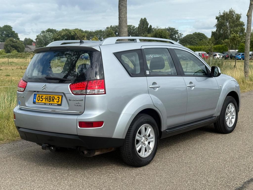 Citroen C-Crosser 2.4-16V Dynamique 7p. APK 08-2026 Airco, Auto's, Citroën, Automaat, Zwart, 4 cilinders, Bedrijf