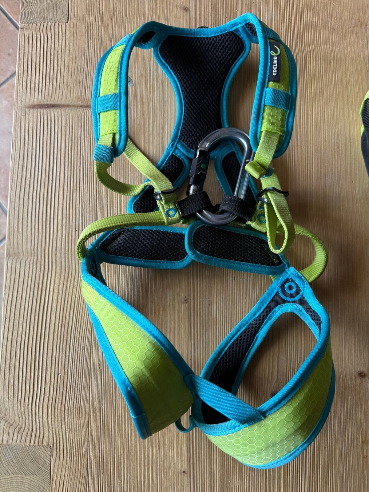 Edelrid fraggle II mt XXS kinder klimgordel, Ophalen, Zo goed als nieuw, Klimsport-accessoire