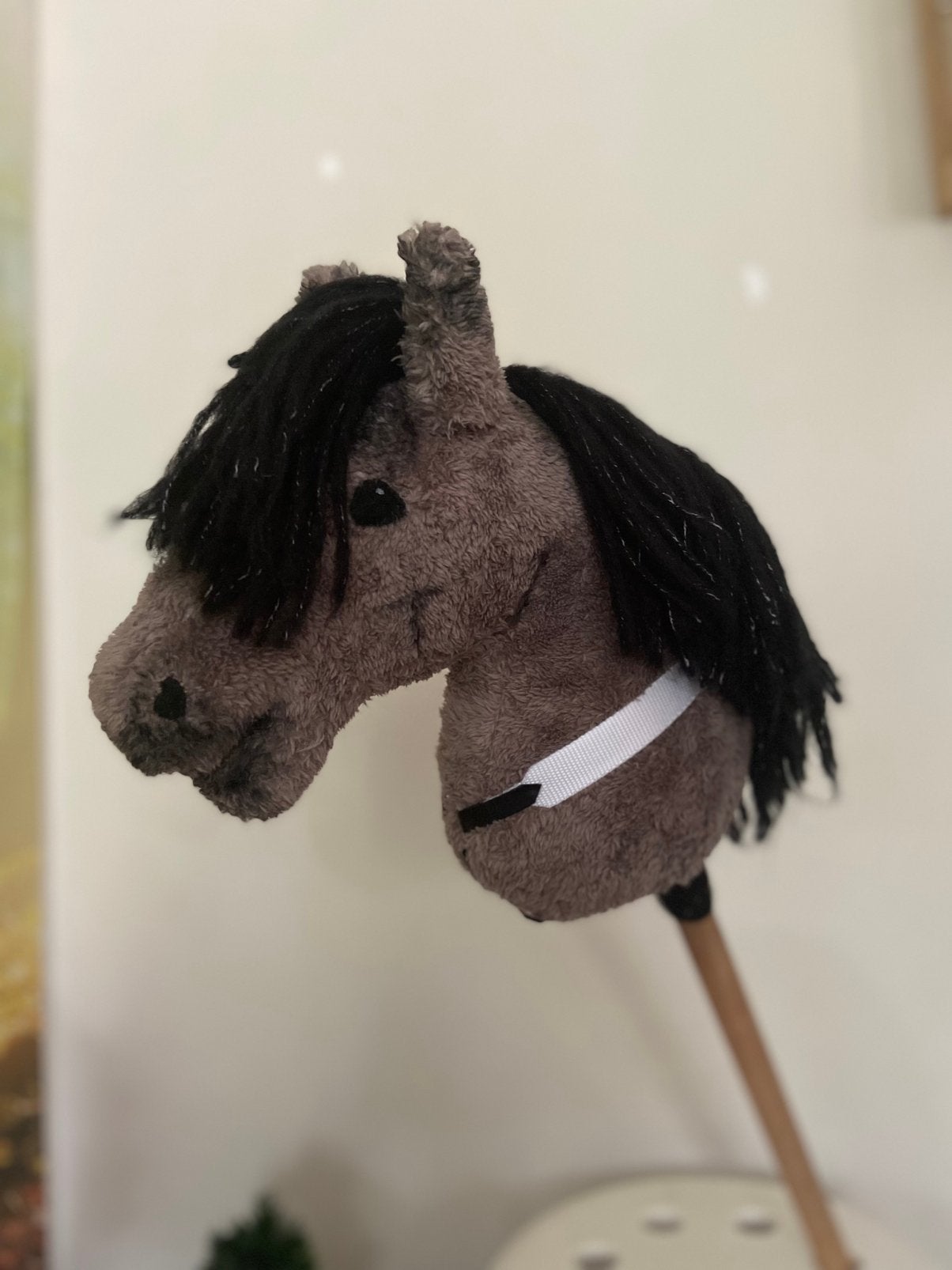 Wit met zwart borstuig, voor hobbyhorses!, Hobby en Vrije tijd, Verzenden, Nieuw