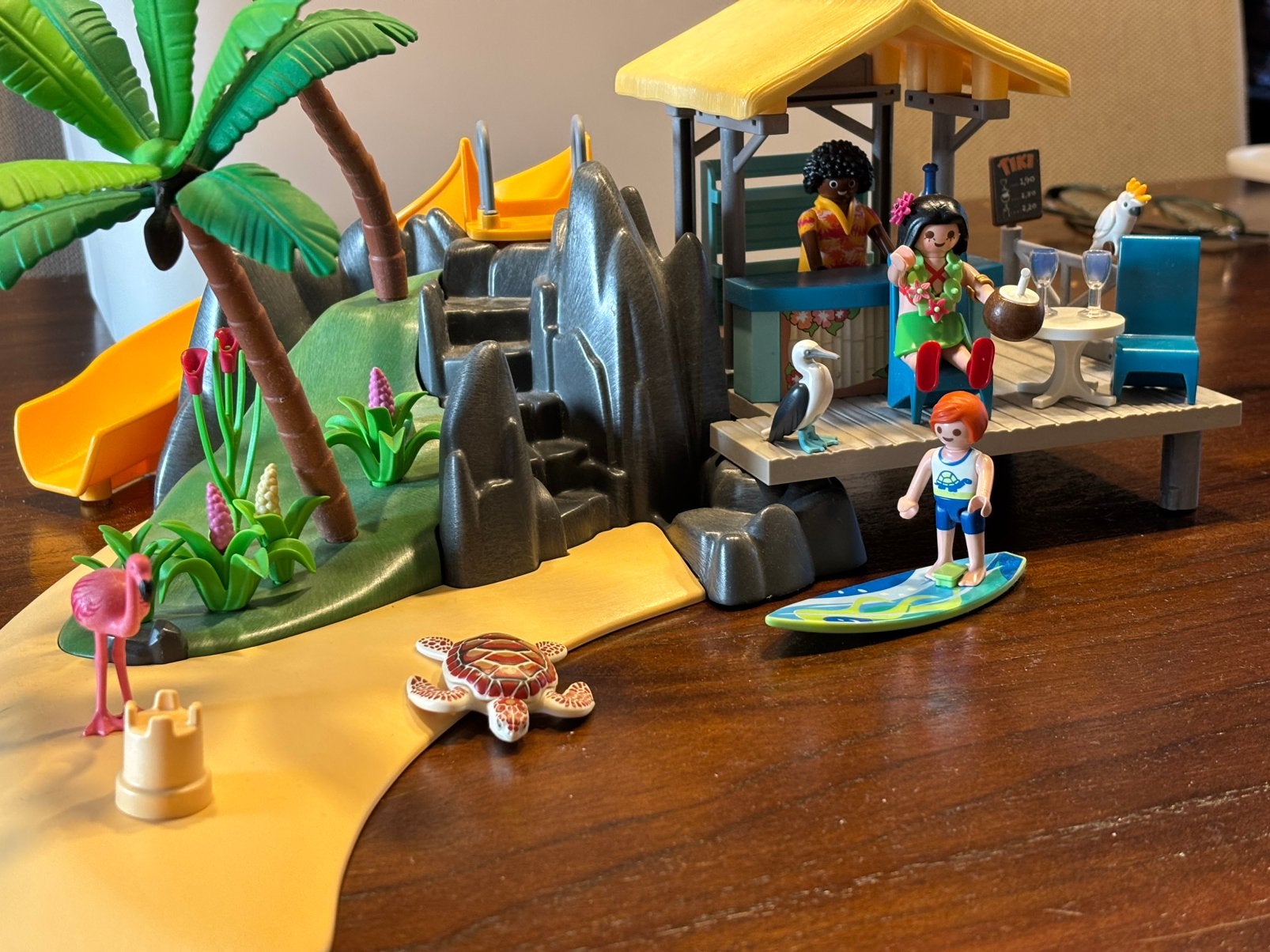 Playmobil tropisch eiland, Ophalen