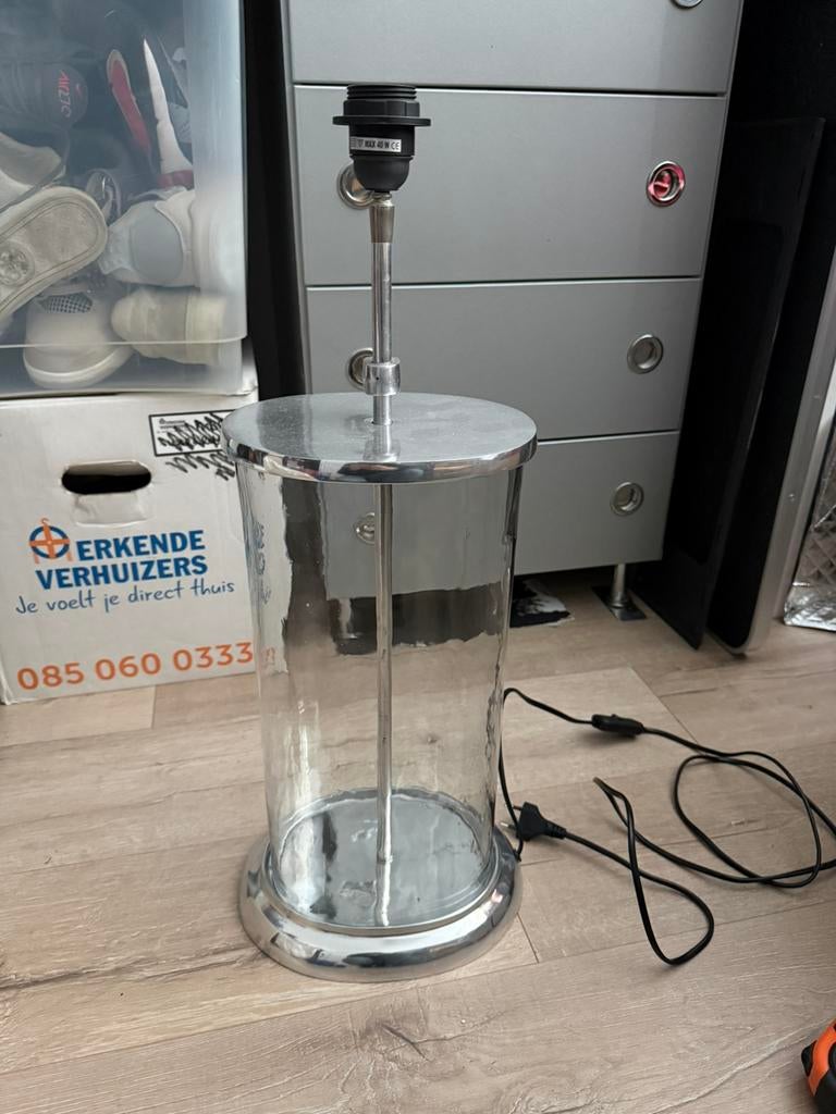 Glas lamp, Ophalen, Zo goed als nieuw