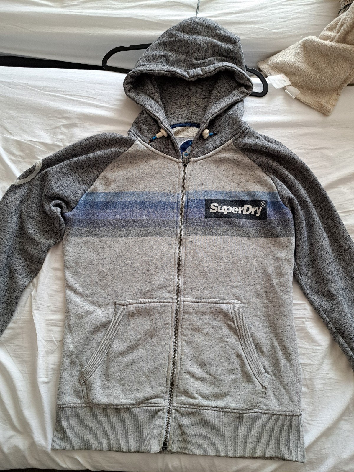 Superdry dik vest maat XL, Maat 56/58 (XL), Ophalen of Verzenden, Zo goed als nieuw, Grijs