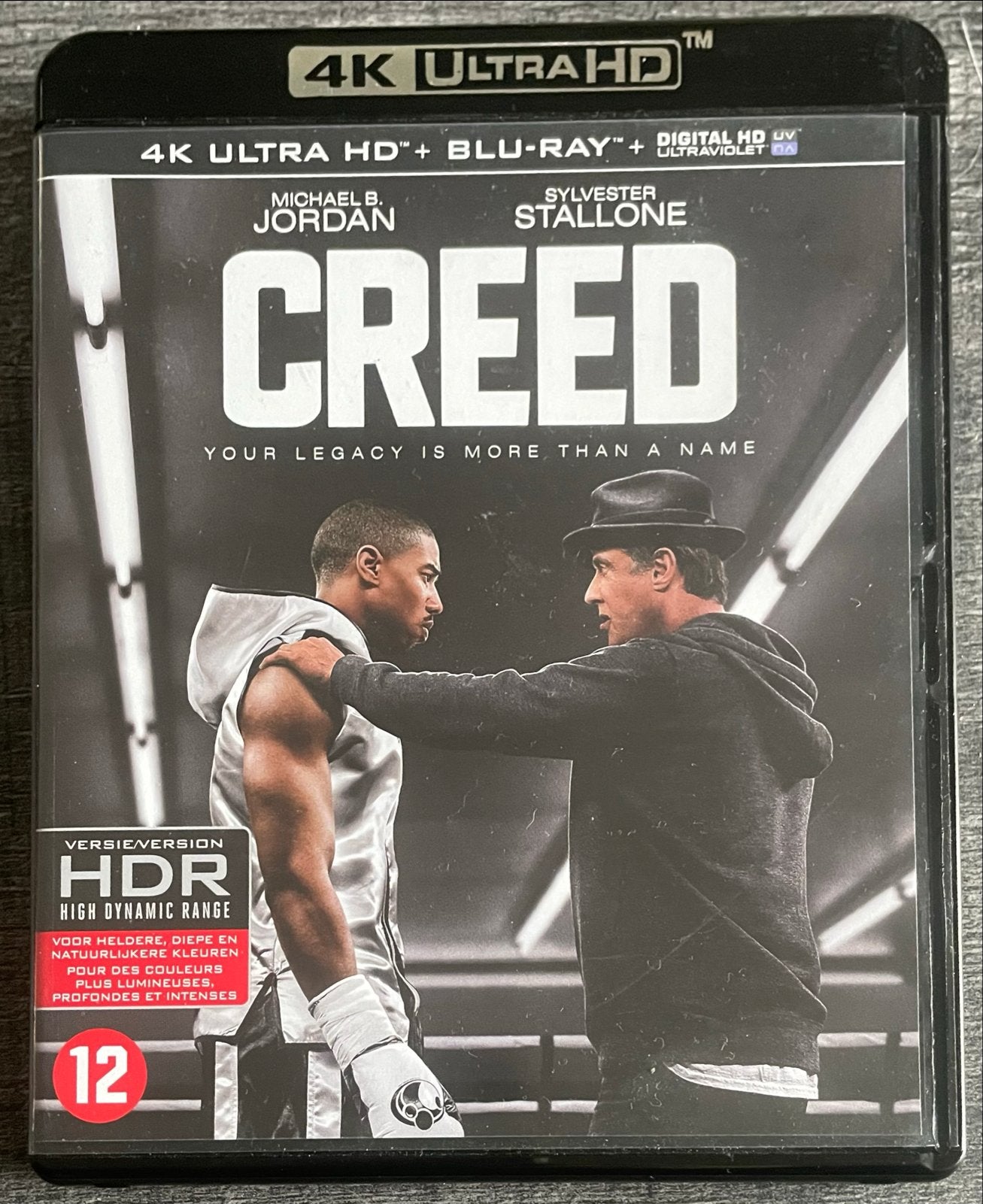 4K Ultra HD Blu-ray CREED Sylvester Stallone * Nederlands, Cd's en Dvd's, Engels, Nederlands, Film, 4K Ultra HD Blu-ray