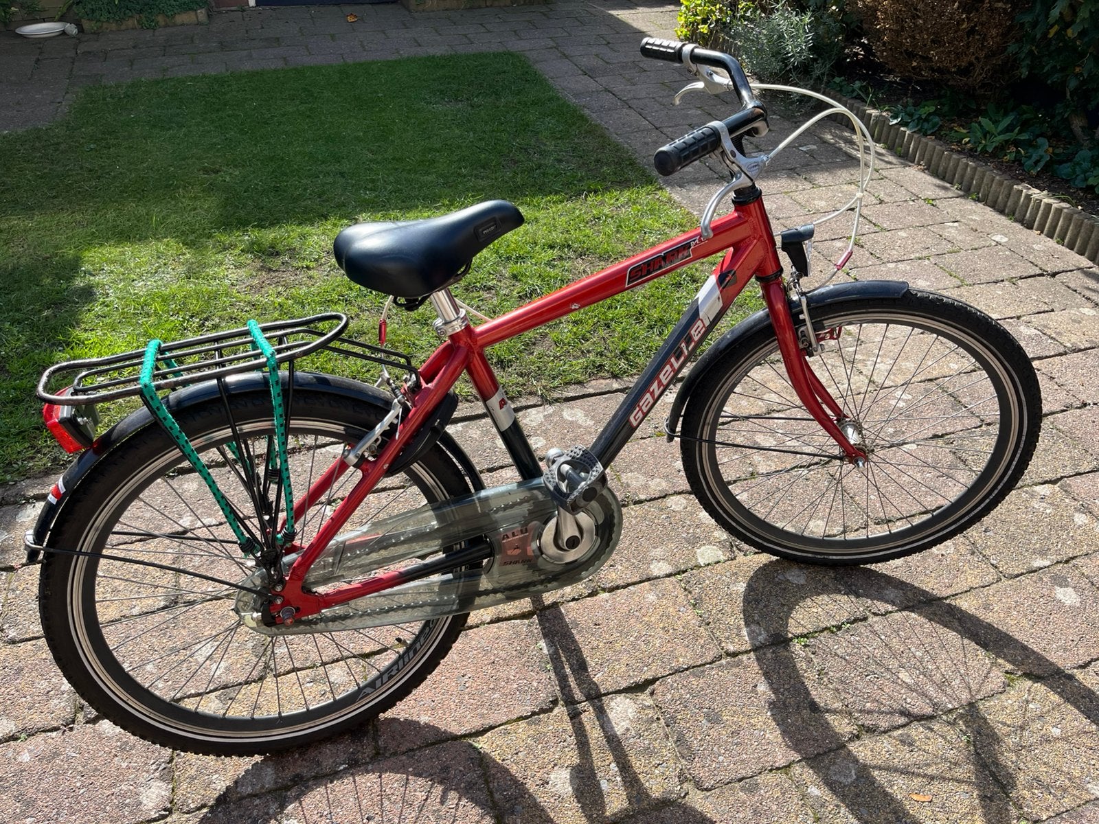 Gazelle jongensfiets 24 inch, Fietsen en Brommers, Ophalen, Terugtraprem, Handrem, Gebruikt