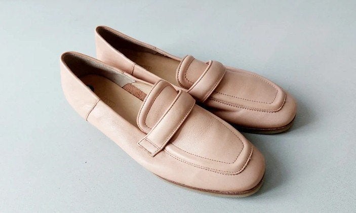 Nieuwe Lloyd leren loafers - beige/camel - maat 40, Lloyd, Nieuw, Ophalen of Verzenden, Instappers