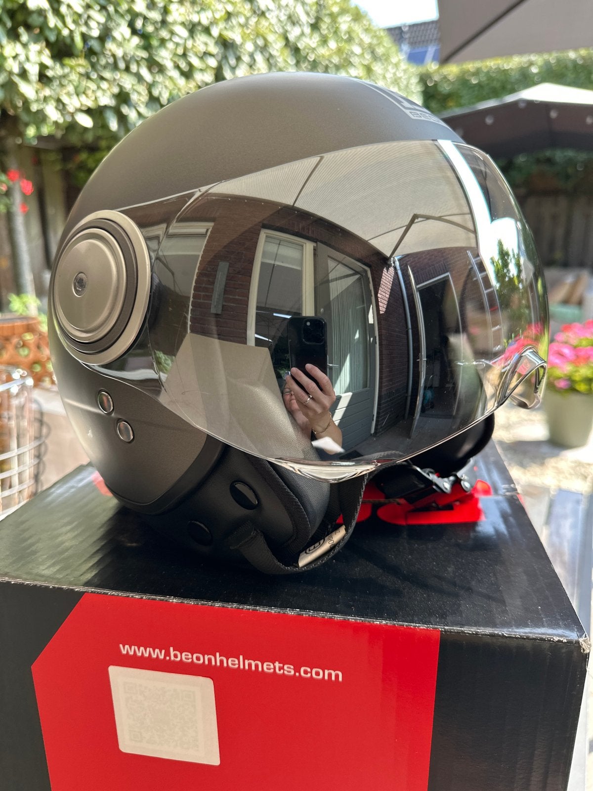 Nieuwe Beon helm - Maat XS, XS, Jethelm, Nieuw zonder kaartje, Ophalen
