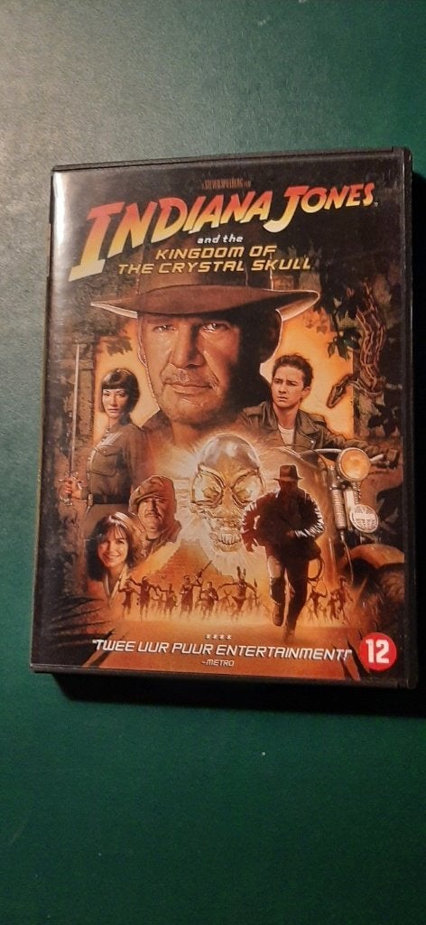 DVD Indiana Jones raiders of the lost ark, Vanaf 12 jaar, Ophalen of Verzenden, Zo goed als nieuw