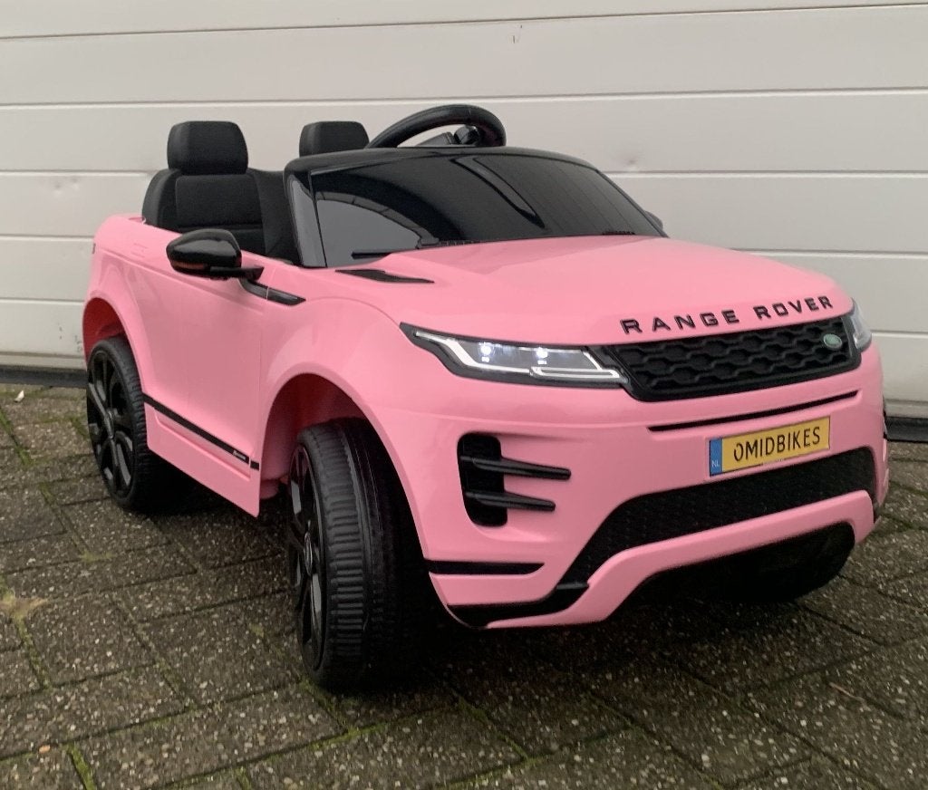 Range Rover Evoque 12v zwart bluetooth Rc / Leder zitje/ EVA, Nieuw