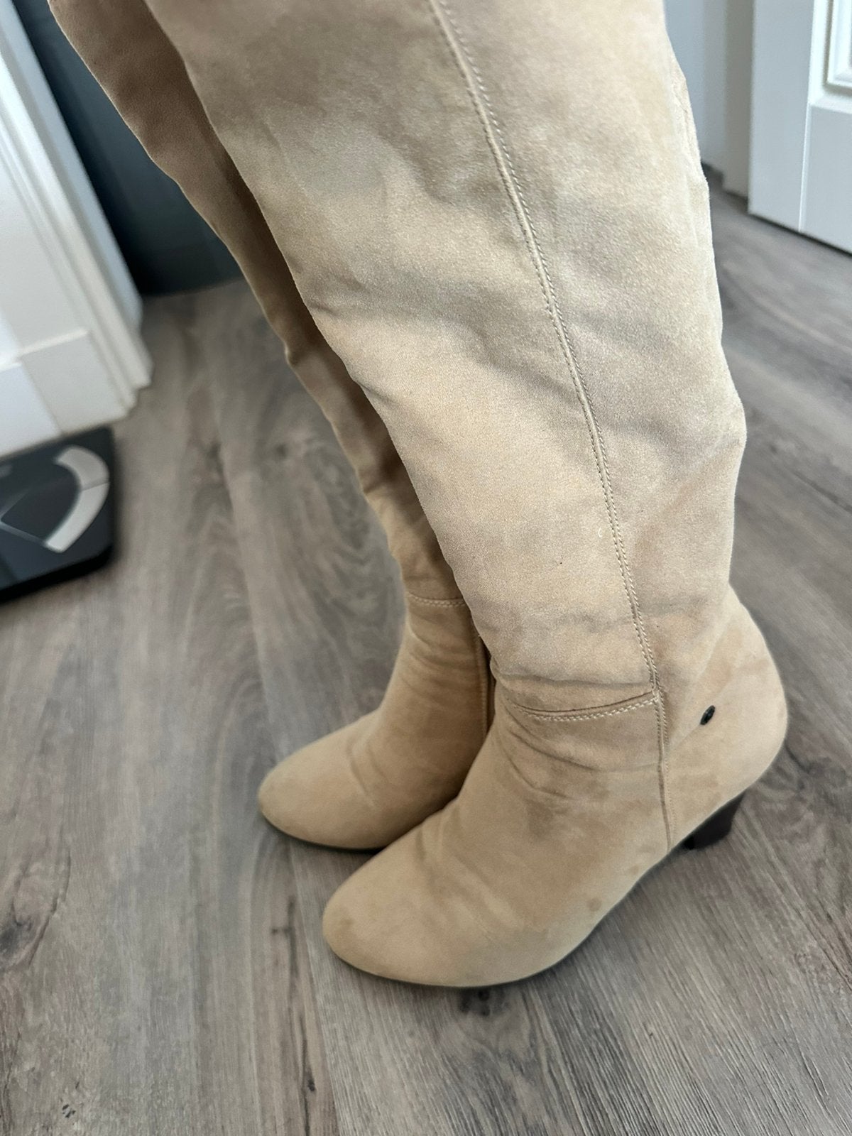 Laarzen maat 38, Kleding | Dames, Schoenen, Ophalen, Zo goed als nieuw, Zwart, Hoge laarzen