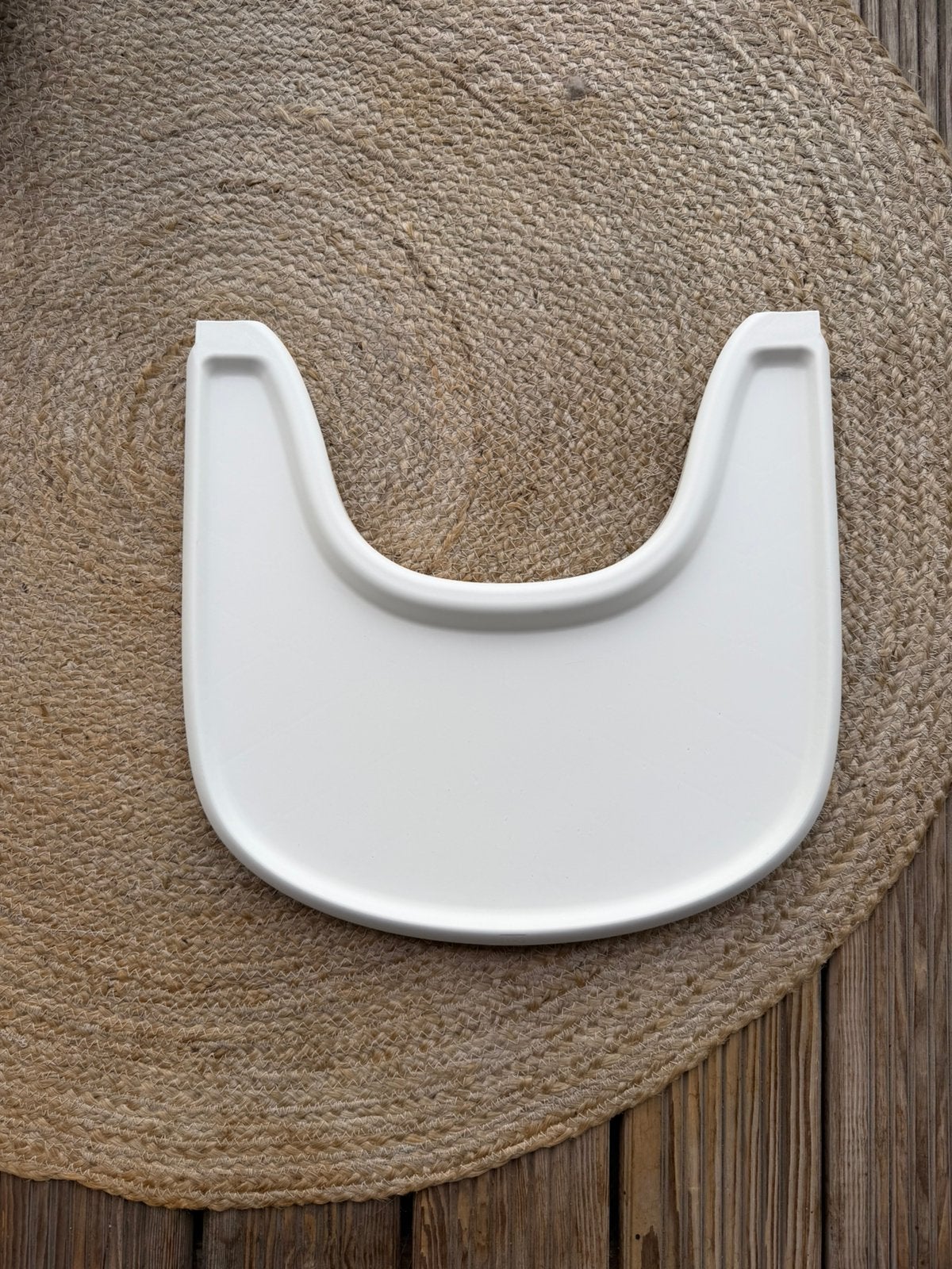 Stokke Play tray - Netjes schoon (kleur: wit), Ophalen, Zo goed als nieuw, Meegroeistoel