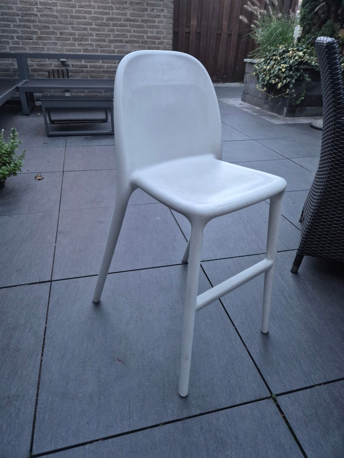 Ikea Urban kruk - Wit, Ophalen, Zo goed als nieuw, Overige typen