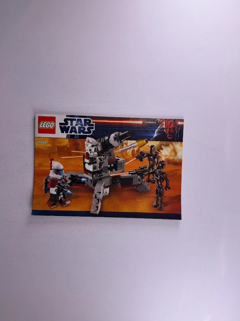 LEGO Star Wars 9488 (Instructions) for Set 9488 Elite Clone, Kinderen en Baby's, Gebruikt, Star Wars, Lego, Overige typen