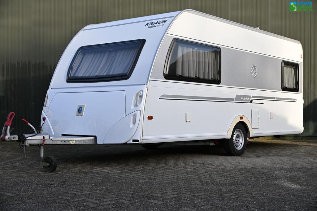 Knaus Südwind 500 EU Enkele bedden|Voortent|Mover|zakluifel, Caravans en Kamperen, Kachel, Rondzit, Bedrijf, 5 tot 6 meter