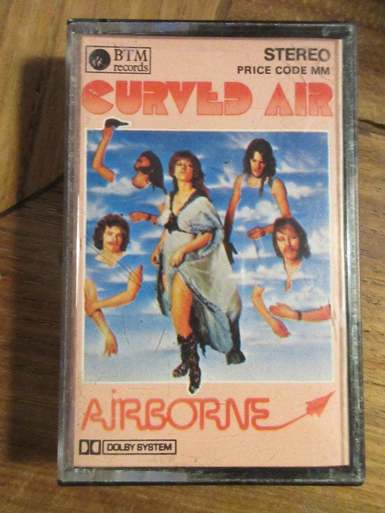Curved Air – Airborne - cassette, Gebruikt, -, Verzenden, -