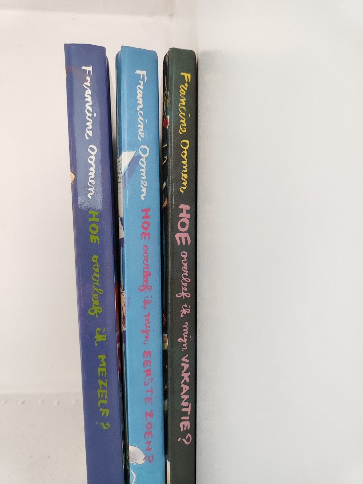 Hoe overleef ik? - 3 boeken van Francine Oomen, Ophalen of Verzenden, Gelezen, Francine Oomen, Fictie