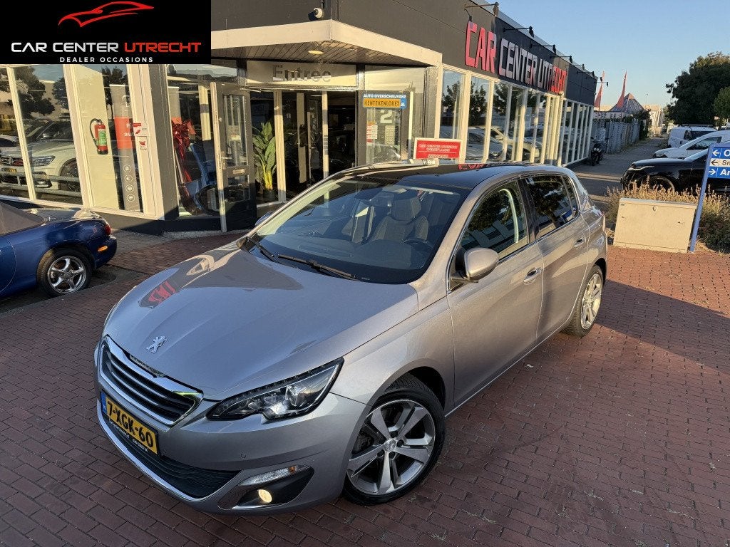 Peugeot 308 1.6 THP Allure airco pano navi trekhaak, 1140 kg, Gebruikt, 4 cilinders, 157 pk