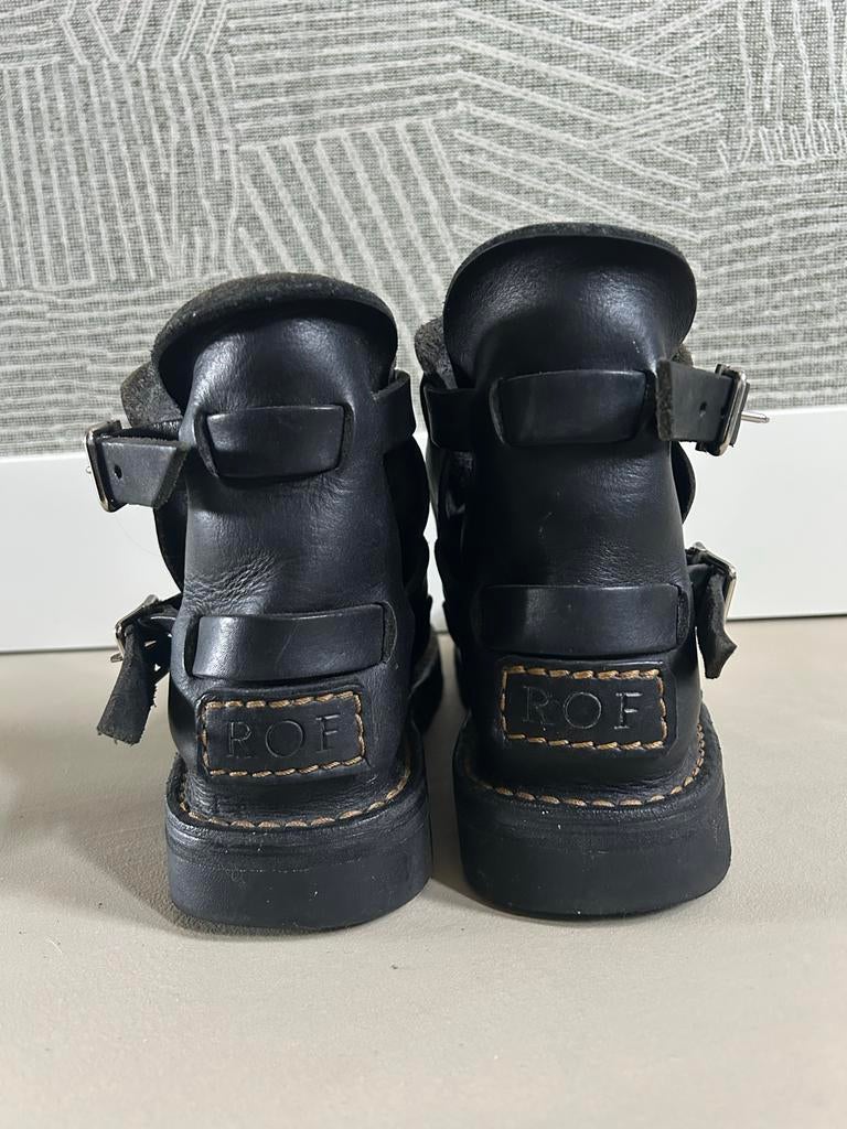 ROF-Style Black Tankwa boots maat 40 F (valt als 39), Ophalen of Verzenden, Zo goed als nieuw, Zwart, Lage of Enkellaarzen