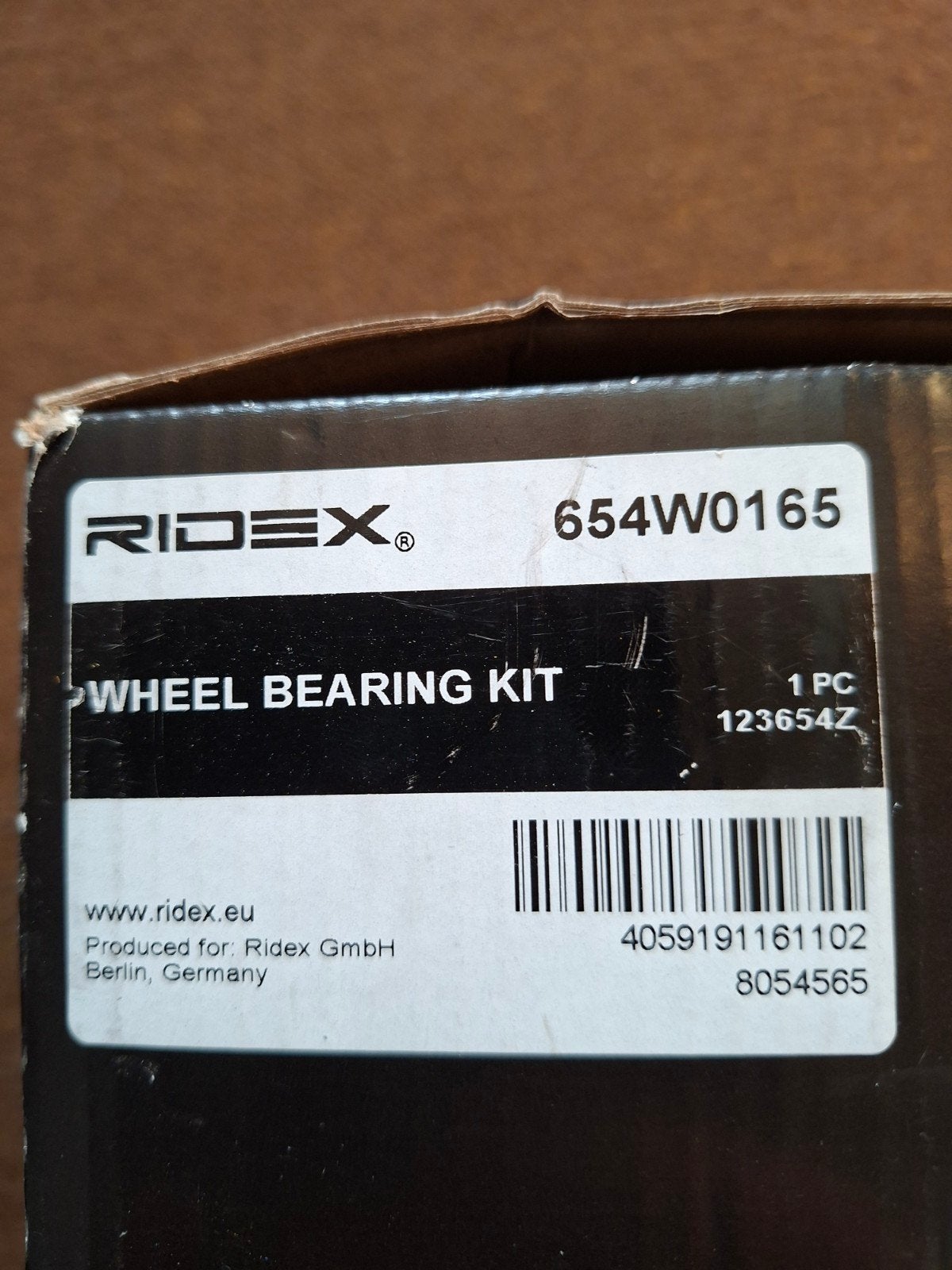 Nieuw Wiel Lager Achter voor Nissan Qashqai - RIDEX 654W0165, Ophalen of Verzenden, Nieuw, Nissan