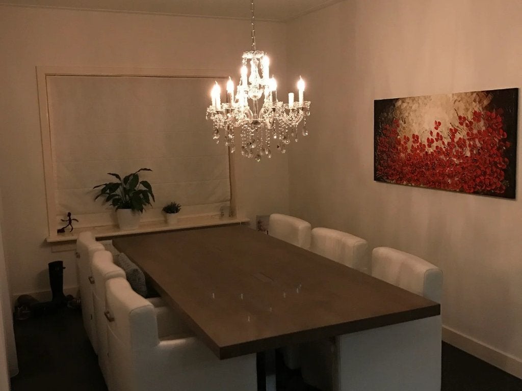 ovale maria theresia hanglamp zilver