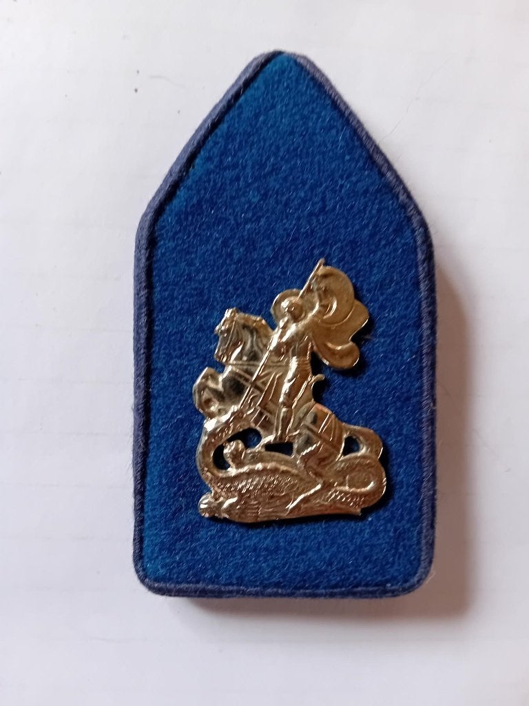 Embleem Regiment Huzaren van Boreel Ned.Kon.Landmacht, Ophalen of Verzenden, Landmacht, Nederland, Embleem of Badge