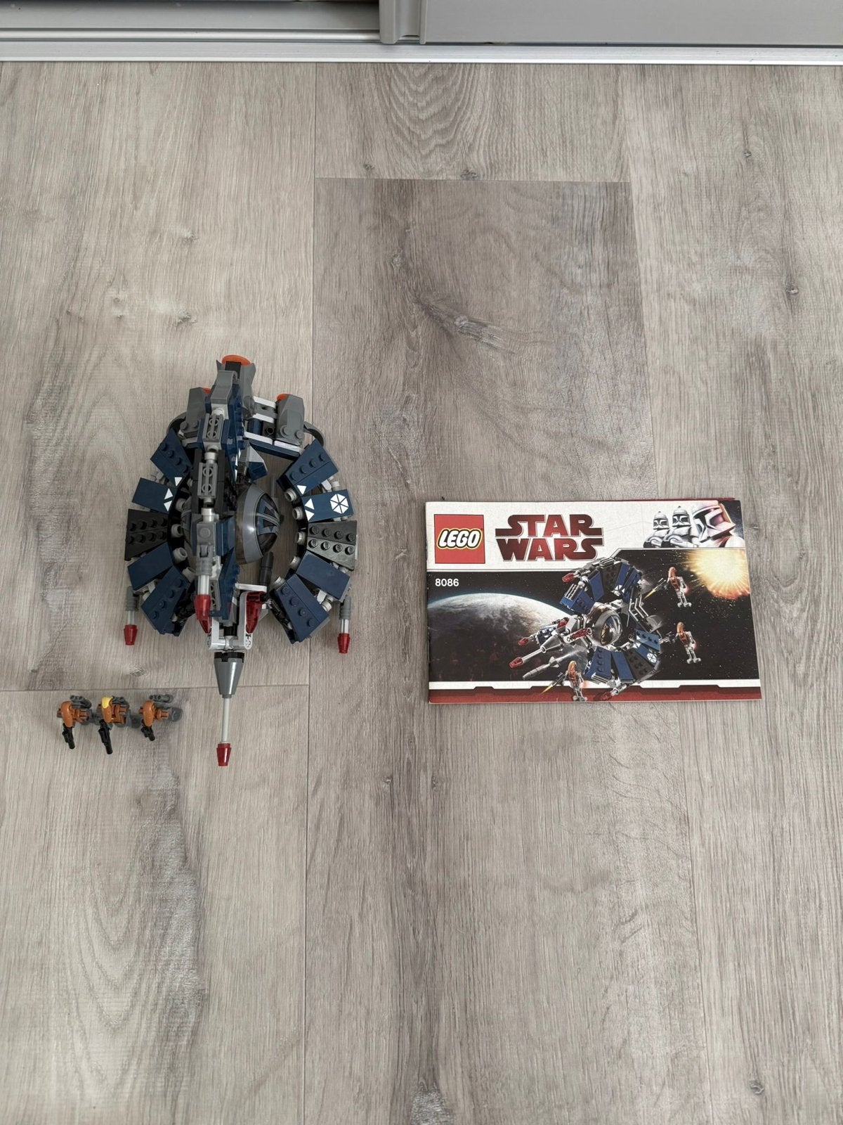 LEGO Star Wars set 8086 – Droid Tri-fighter, Gebruikt, Star Wars, Lego, Ophalen of Verzenden