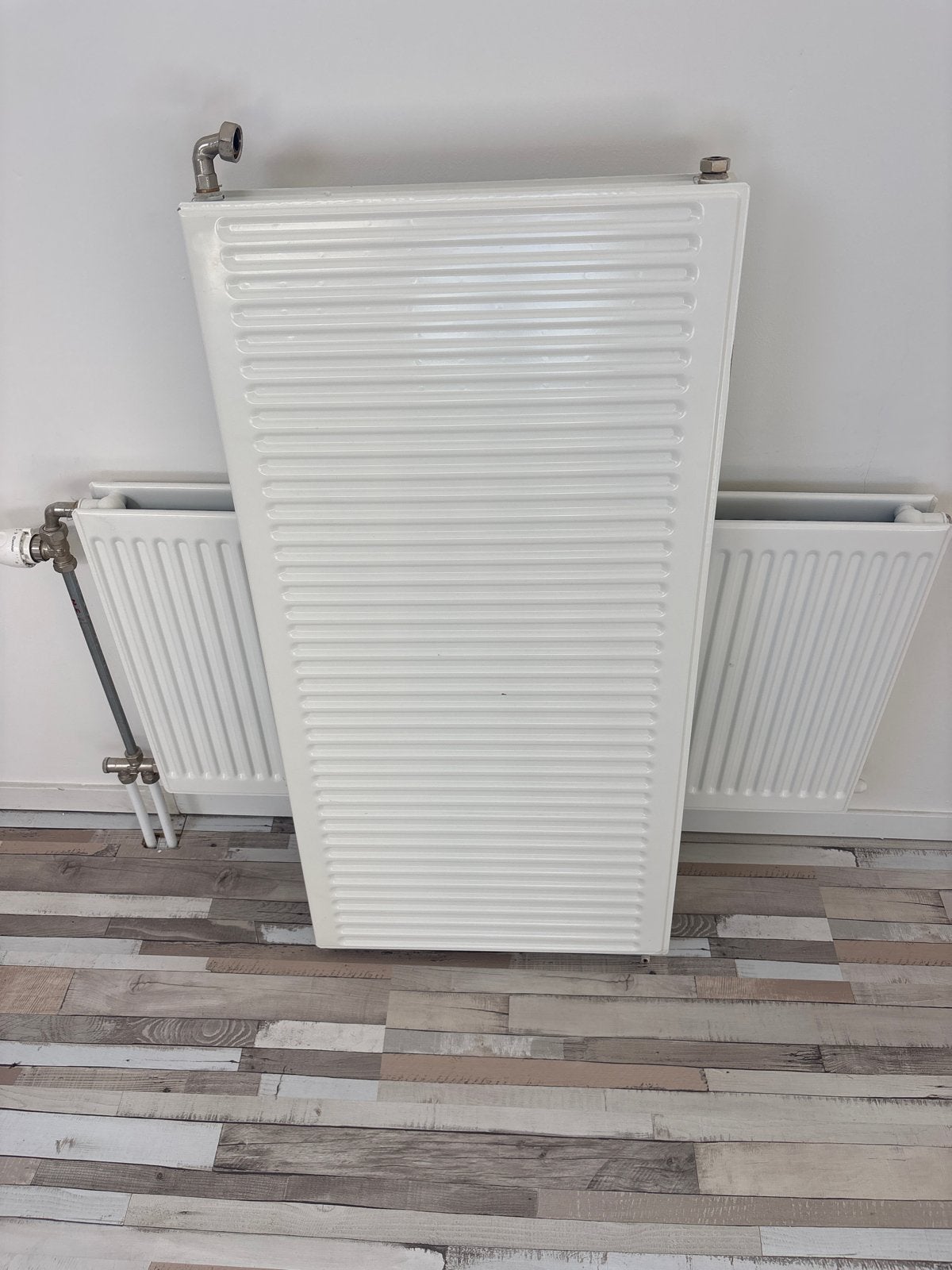 Radiator 100x50 cm - Wit paneelradiator, Ophalen, 30 tot 80 cm, Gebruikt, Radiator