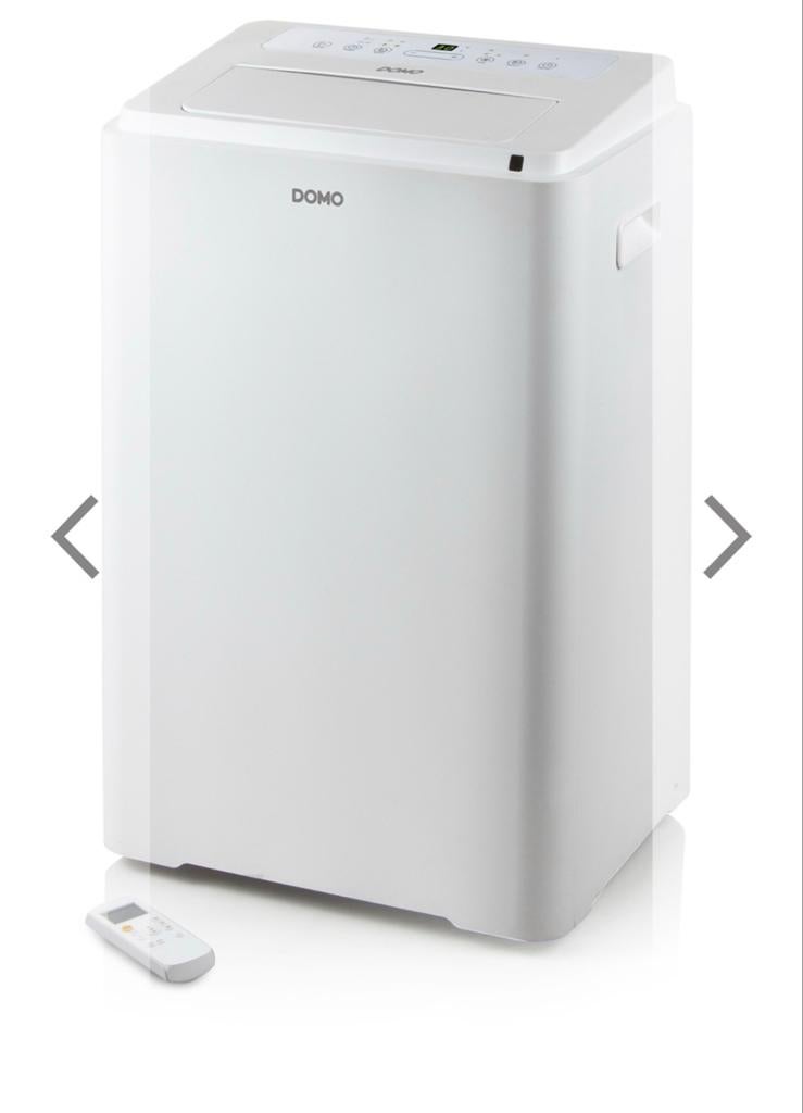 Domo Mobiele Airco - 14.000 BTU zgan, Witgoed en Apparatuur, Airco's, Ophalen, Minder dan 60 m³, 3 snelheden of meer, Zo goed als nieuw