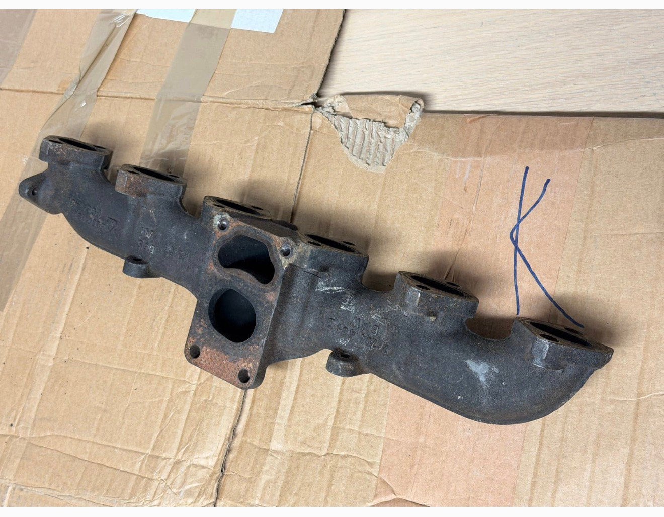 BMW 5-serie E60 E61 535d M57N Uitlaatspruitstuk 7794491D OEM, Ophalen of Verzenden, P, P, P
