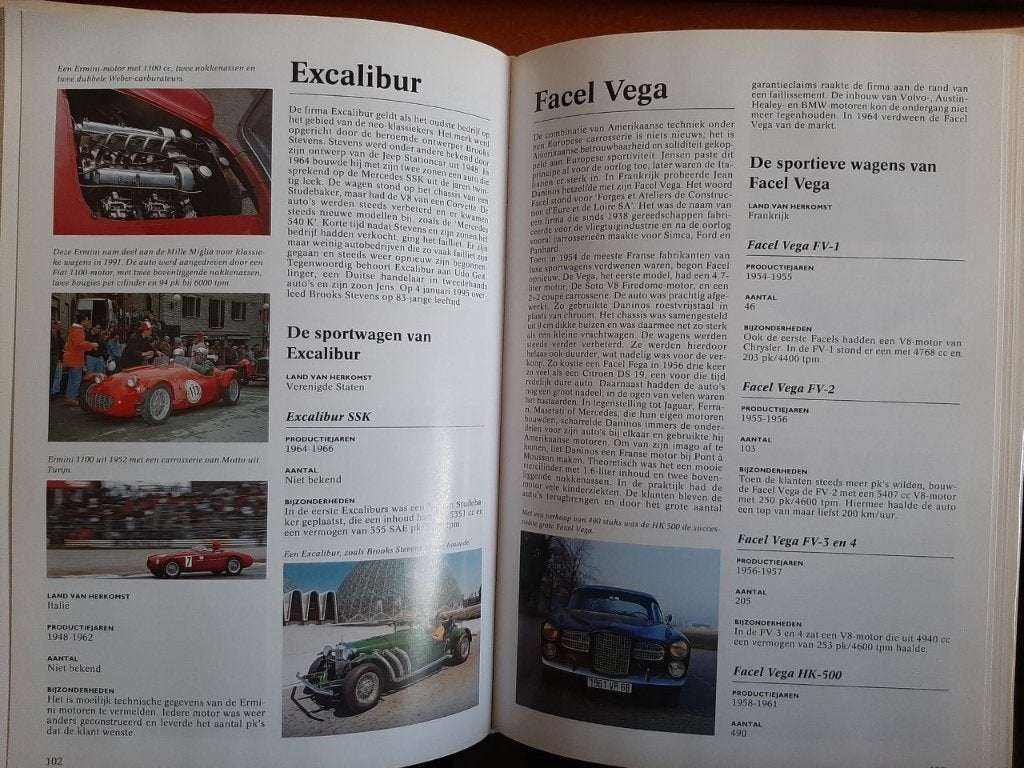 OLDTIMER (auto) encyclopedie Geillustr. zgst ook VERZENDEN, Ophalen, Zo goed als nieuw, Algemeen