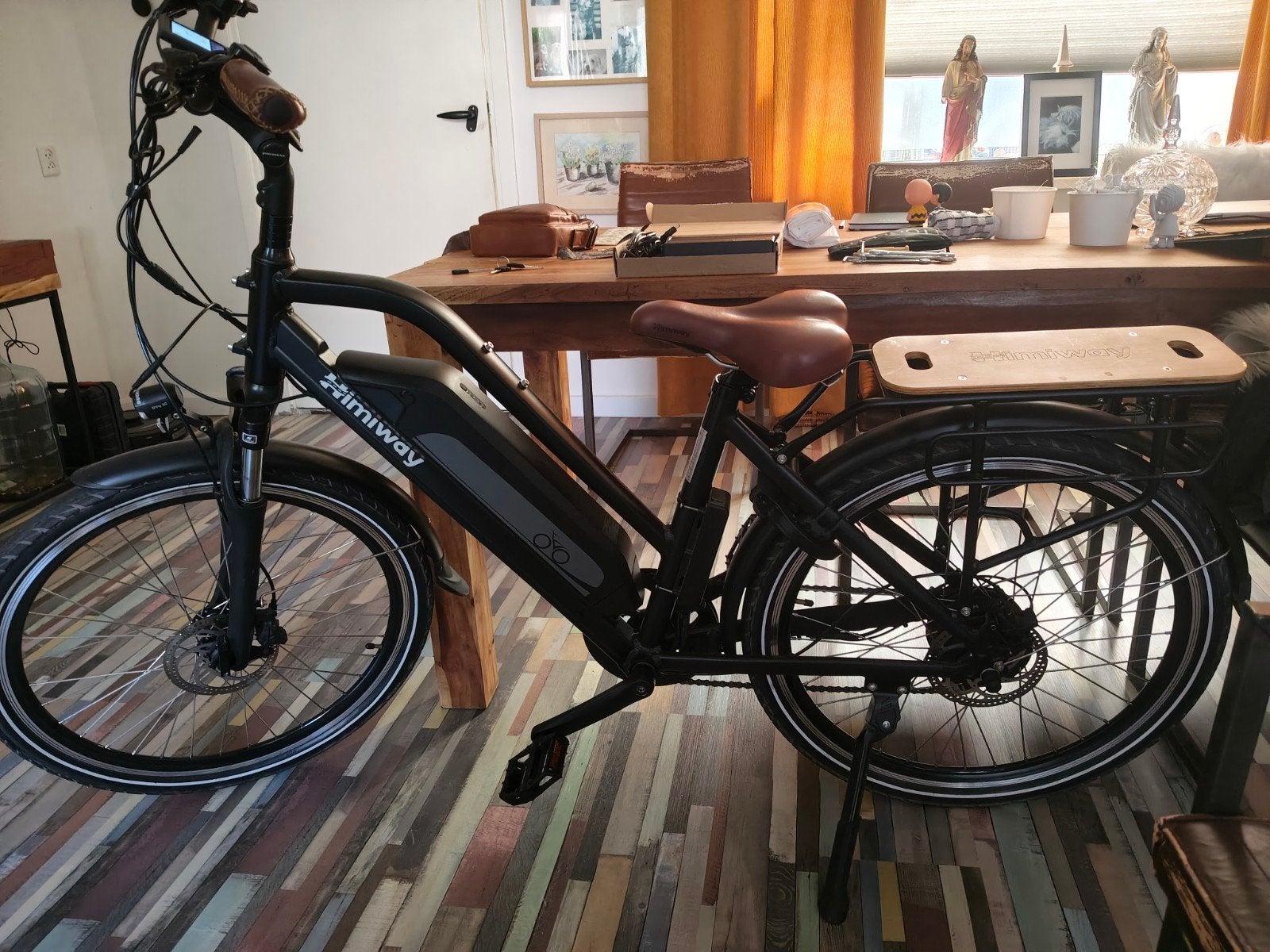 Himiway City E-bike - Zo goed als nieuw, ART 2 slot, Fietsen en Brommers, Elektrische fietsen, Ophalen, Zo goed als nieuw, Overige merken