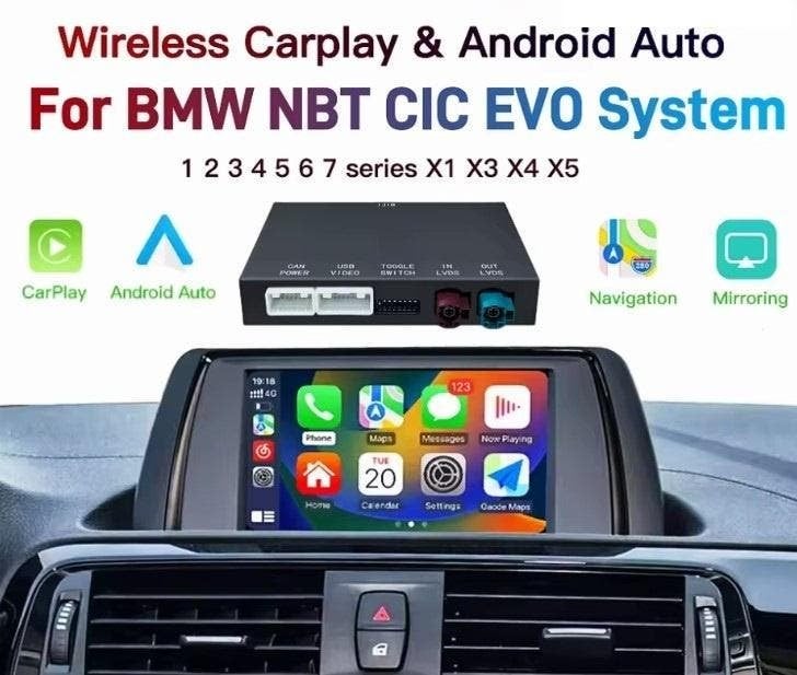 BMW 3/4Serie F30 F31 F34 F32 F33 Apple Carplay Android Auto, Auto diversen, Autoradio's, Ophalen of Verzenden, Nieuw
