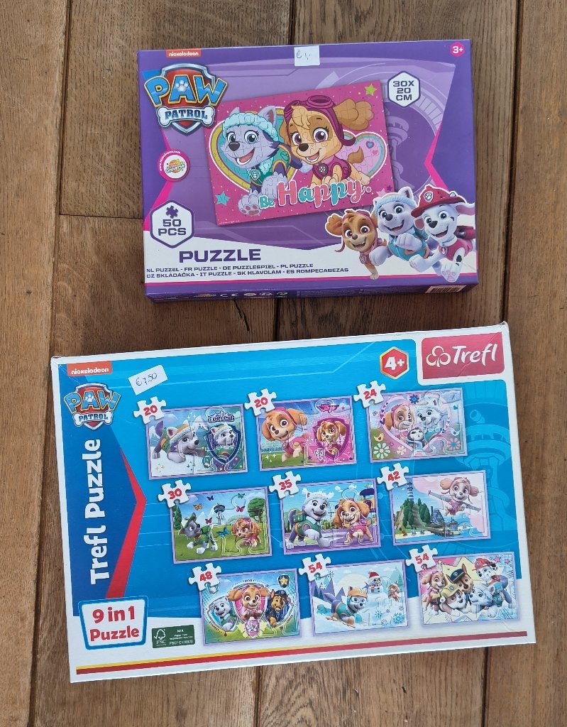 Paw Patrol, Ophalen, Gebruikt