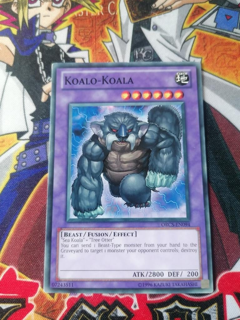 Koala Koala - ORCS - Yu-Gi-Oh, Ophalen of Verzenden, Zo goed als nieuw