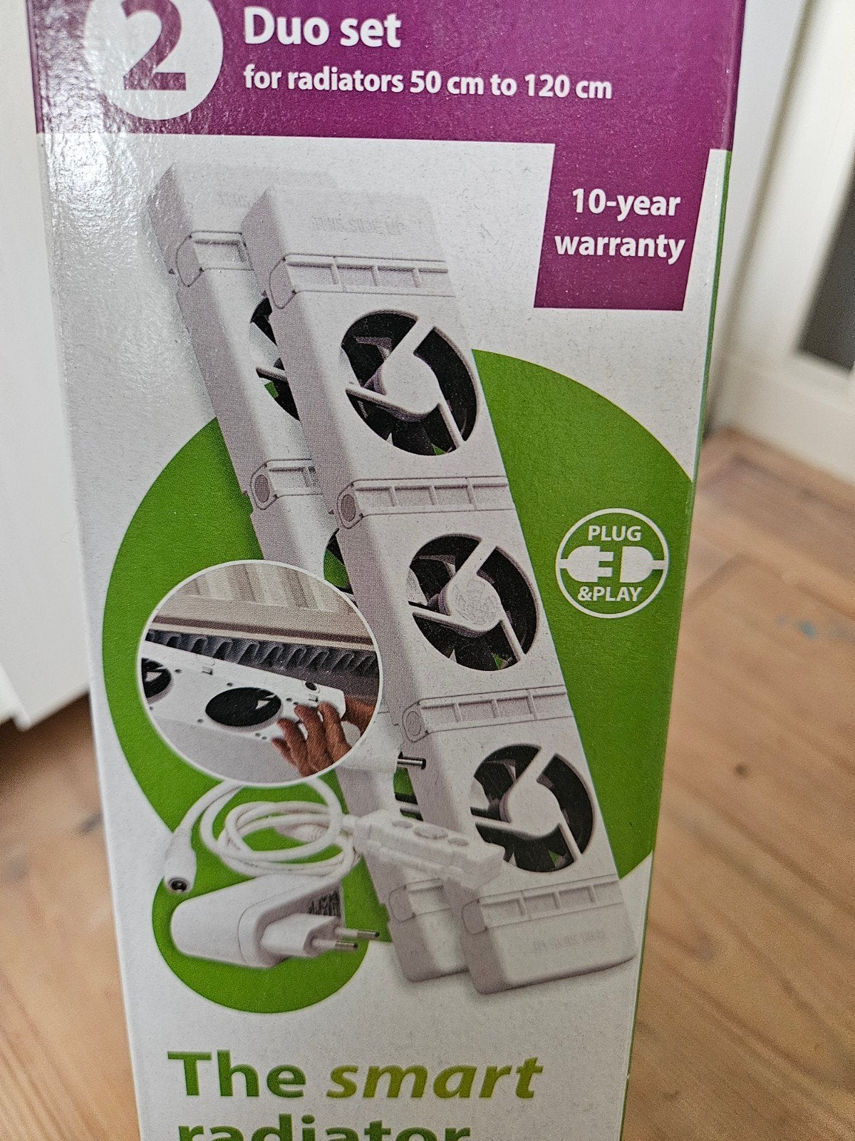 SpeedComfort Duo set radiator ventilator (nieuw in doos), Ophalen of Verzenden, Nieuw