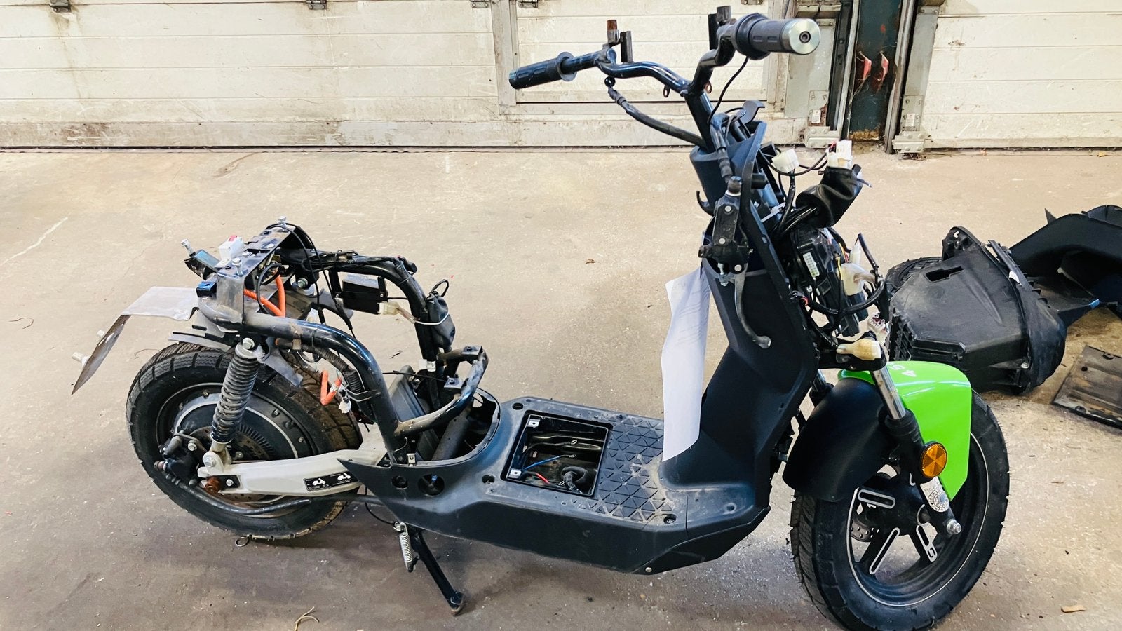 Super Soco CUX frame met wielen en motor, Ophalen of Verzenden, Gebruikt, Frame, Overige merken