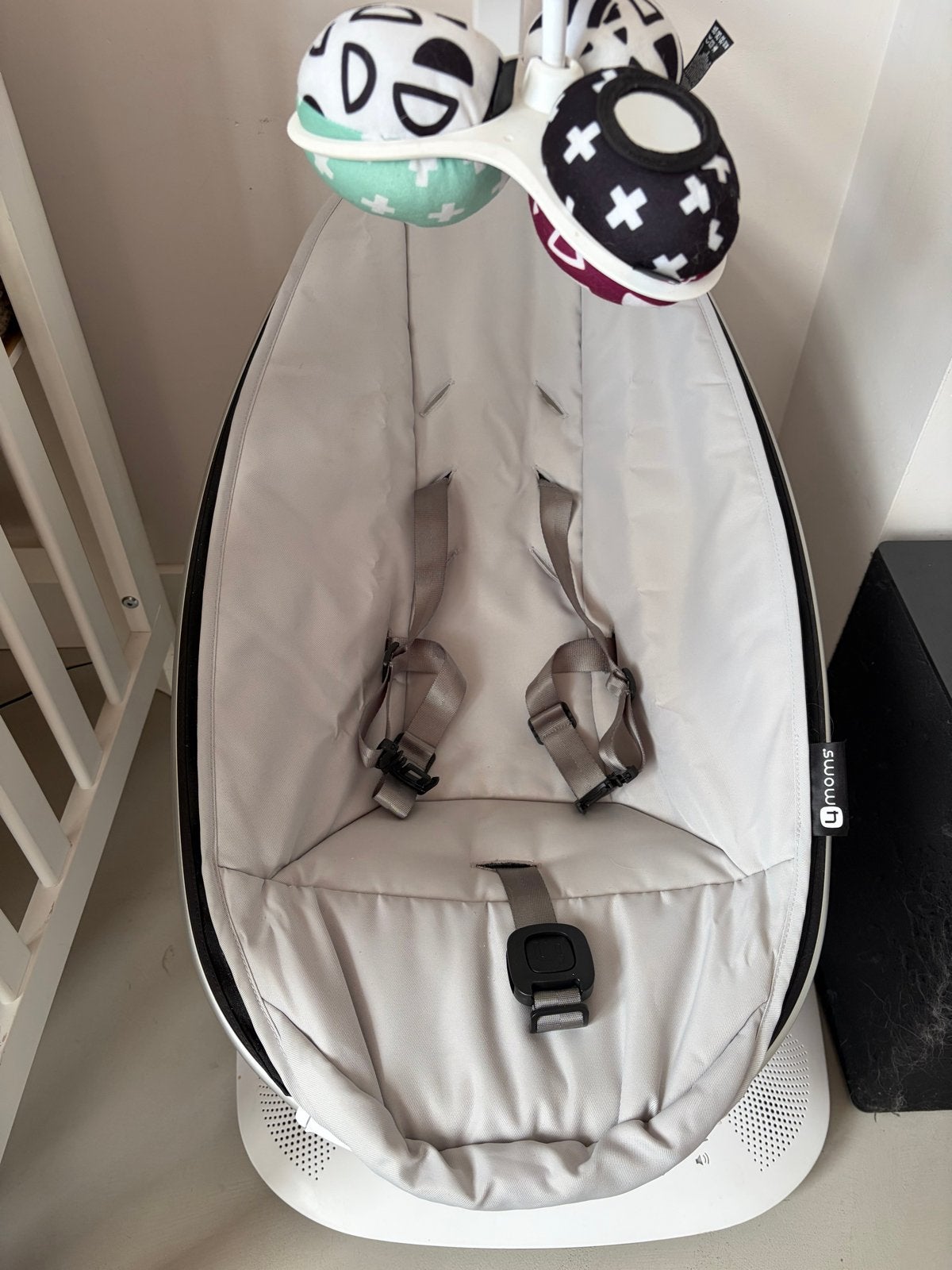 4moms MamaRoo Wipstoel - Zo goed als nieuw, Wipstoel, Ophalen, Overige merken, Met gordel(s) of riempje(s)