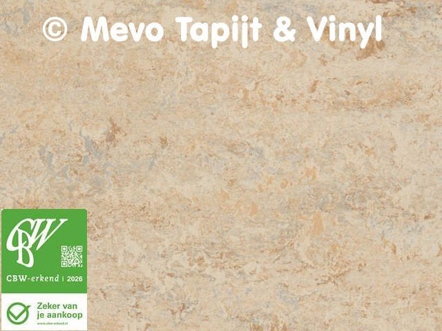 Marmoleum Real Caribbean, Lengte 1.95 mtr, Breedte 2 mtr ., Ophalen, Overige typen, Nieuw, 5 tot 10 m²