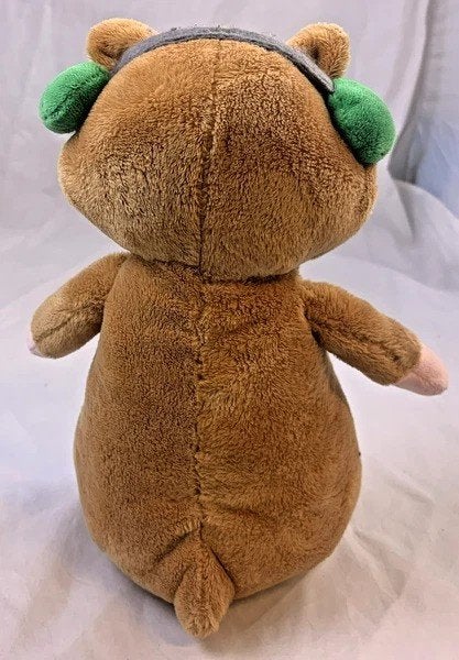 Albert Heijn Hamster knuffel met smiley en koptelefoon AH, Coolsingel 104, 3011 AG Rotterdam, Netherlands, Verzenden, Albert Heijn