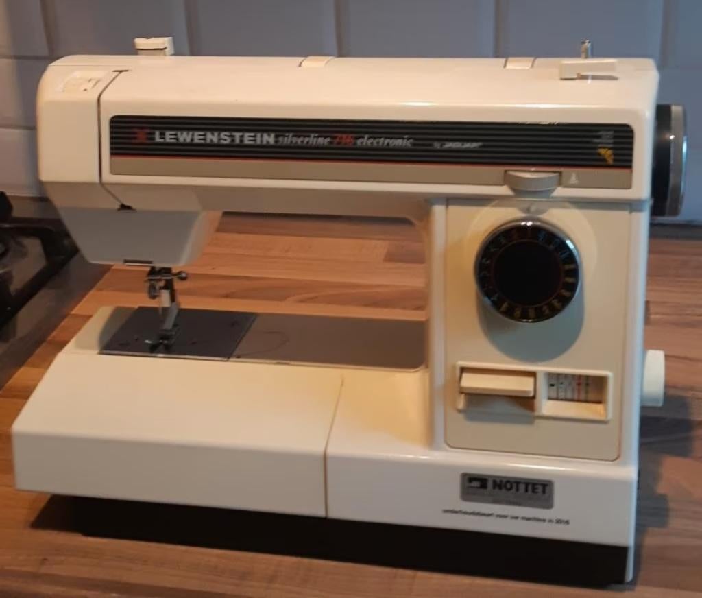 LEWENSTEIN Silverline 716 electronic, Ophalen of Verzenden, Gebruikt, Naaimachine, Lewenstein
