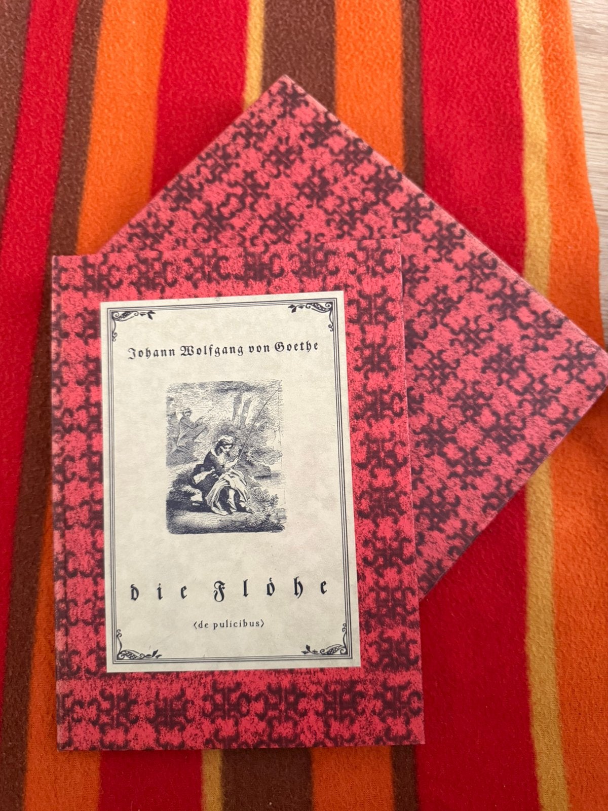 Johann Wolfgang von Goethe – Die Flöhe (de pulicibus), Verzenden, Zo goed als nieuw, Rechthoek