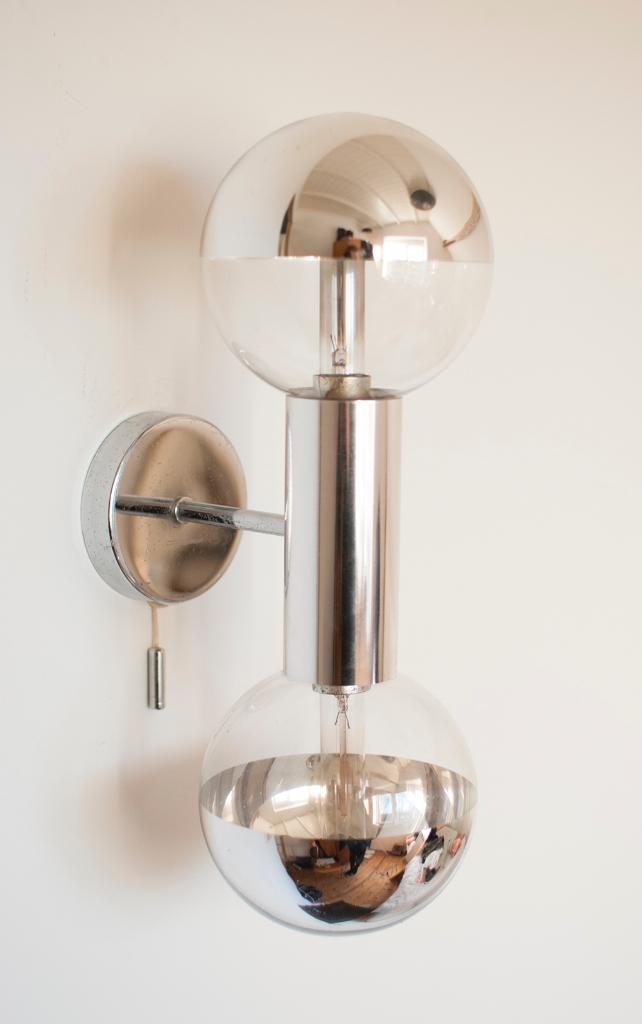 Motoko Ishii wandlamp voor Staff - retro, vintage, design, Huis en Inrichting, Ophalen, Gebruikt, Glas