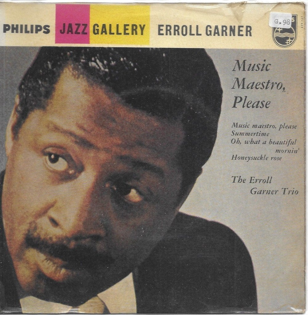 Vinyl EP Single Erroll Garner, Ophalen of Verzenden, Gebruikt, EP