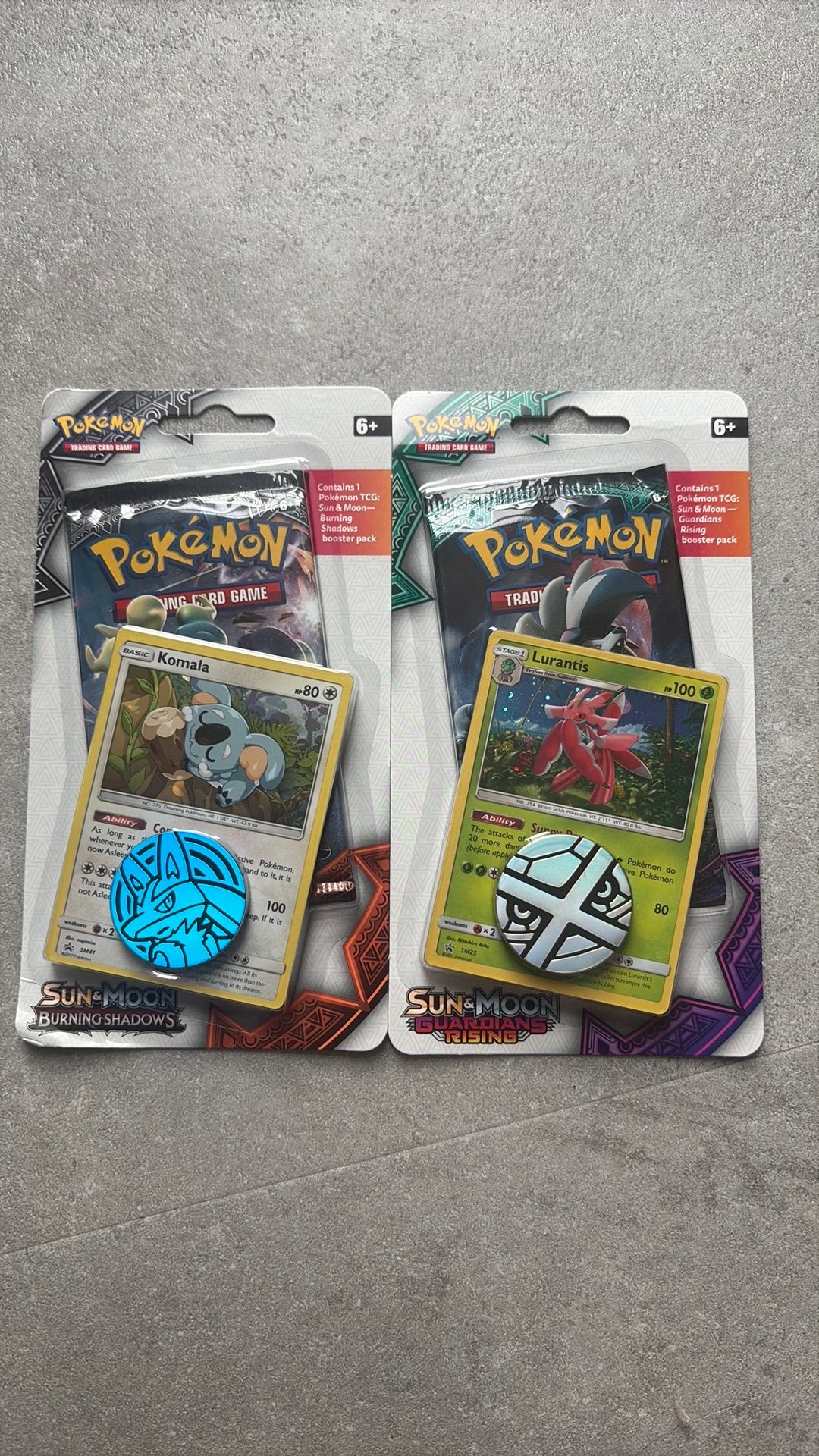 Pokémon TCG Sun & Moon Booster Packs (2 stuks), Ophalen, Nieuw, Booster