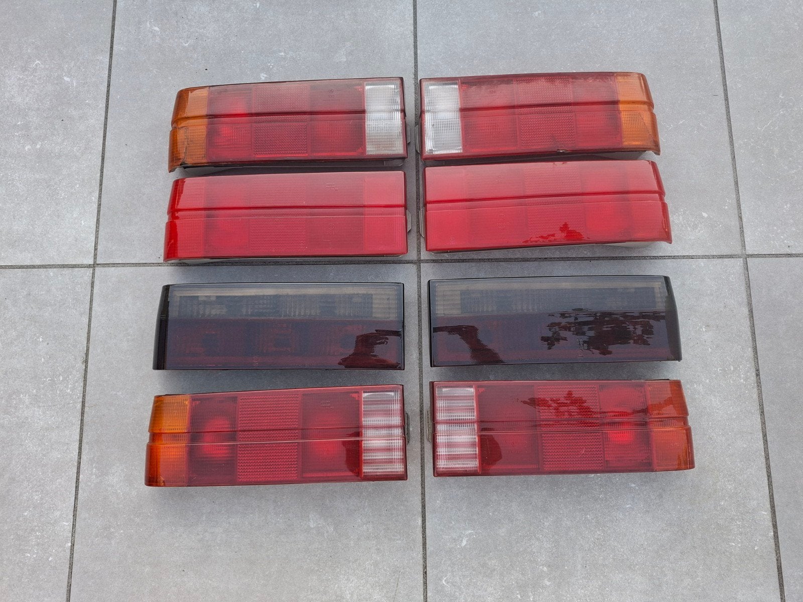 Bmw e30 type 1 achterlichten vier stuks, Auto-onderdelen, Verlichting, Ophalen of Verzenden, BMW