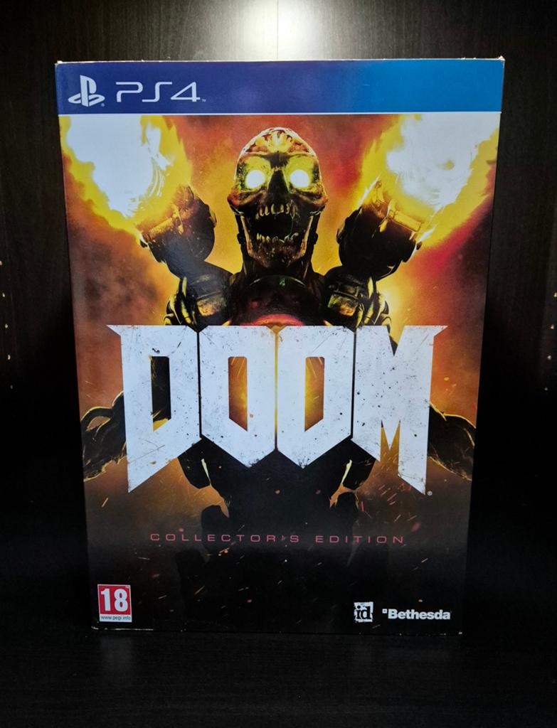 DOOM 2016 Collector's Edition - PlayStation 4, Vanaf 18 jaar, Shooter, 1 speler, Ophalen of Verzenden