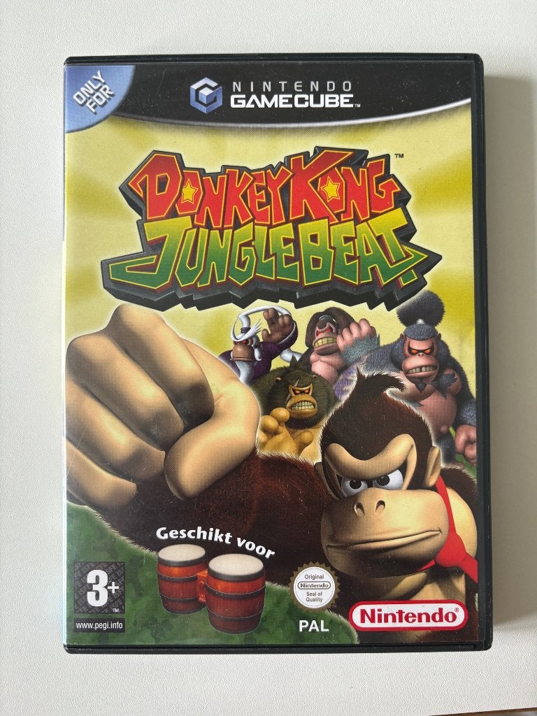 Donkey Kong Jungle Beat, Avontuur en Actie, Eén computer, Ophalen of Verzenden, Zo goed als nieuw