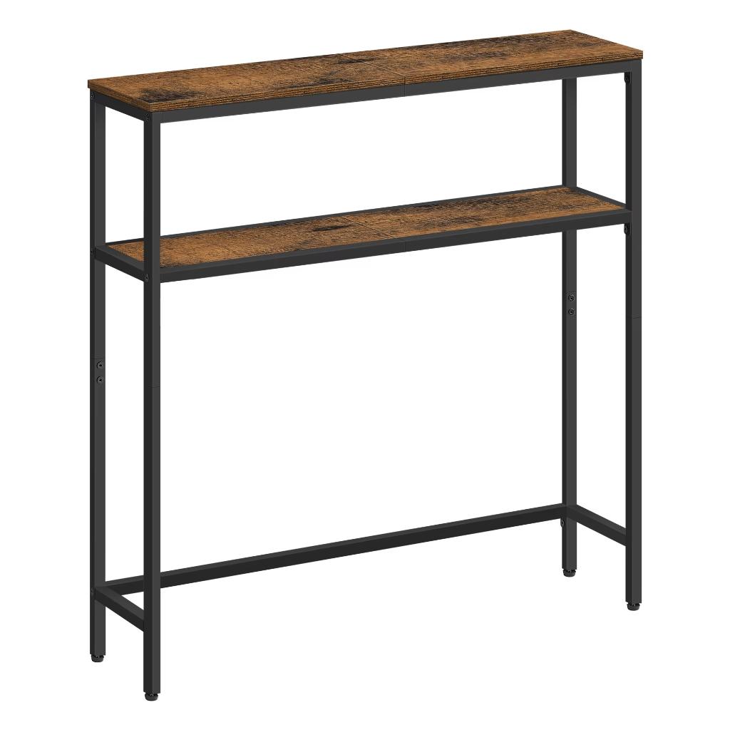 Sidetable Smal 80 cm – Consoletafel – Hout - Industrieel, Overige houtsoorten, 50 tot 100 cm, Verzenden, Modern Industrieel