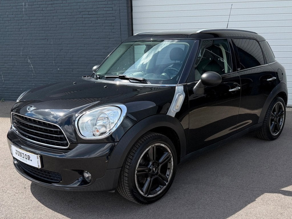 Mini Countryman 1.6 One LEDER/HARMAN/KARDON/CRUISE/S-VELGEN, Auto's, Mini, Voorwielaandrijving, Euro 5, Gebruikt, Zwart