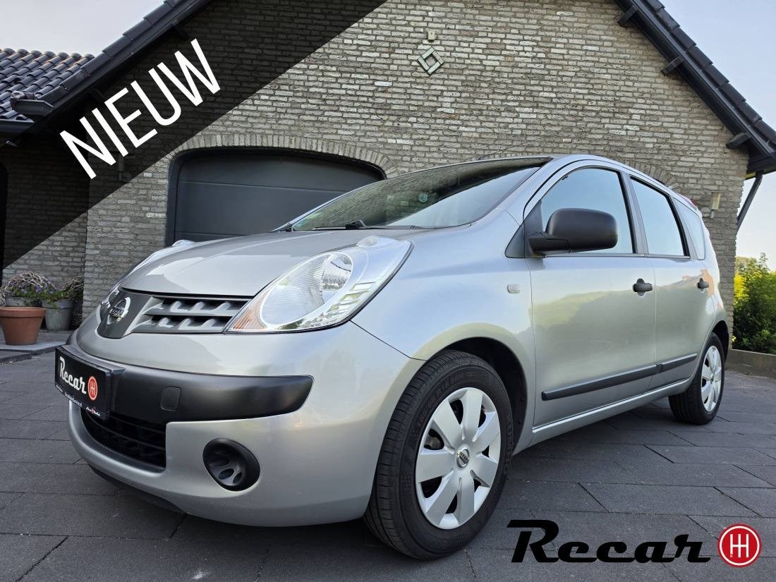 Nissan Note - 1.4 Visia/Airco/5Drs/Rijd100%/GoedOh, 4 cilinders, Elektrische ramen, Bedrijf, Euro 4