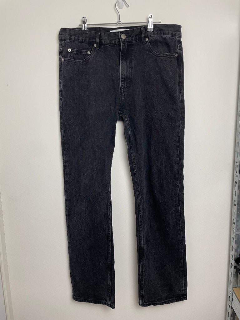 Rabens Saloner Lorelei jeans maat 30 zwart loose fit, Maat 38/40 (M), Rentemestervej 62, DK-2400 Kopenhagen NV, Denemarken, Zo goed als nieuw